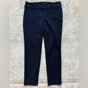 Ann Taylor Navy Stretch Trousers - 6